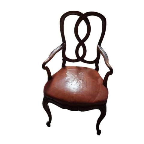 Quality Pear Wood Queen Anne Style Carved Victorian Side Chairs set of 2 Cover