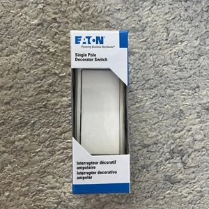EATON Wiring 7501W Deco Wippschalter - Weiß - Bild 1 von 6