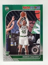 2019-20 Panini NBA Hoops Premium Stock #211 Green Prizm Romeo Langford (RC) B1K