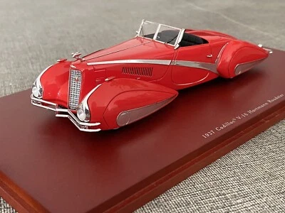 TSM 1937 Cadillac V-16 Hartmann Roadster 1/43 - Photo 1/4