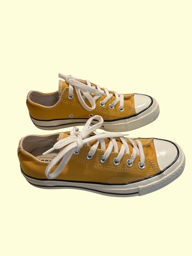 Converse All Star 162063 Chuck 70 Ox Sneaker stringate in senape taglia 6 5