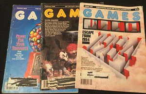 Lot of three Games Magazines - Jan/Feb/March 1984. See condition notes. - Picture 1 of 12