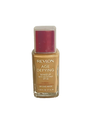 REVLON Age Defying Combination Skin MAKEUP FOUNDATION ~ COOL BEIGE #09 ~ NEW - Image 1 of 2