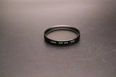 [Top MINT] Leica Genuine E39 UVa Lens Filter 13131 From JAPAN - Image 1 of 4