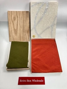 Lot of 4 Japanese traditional Tapestry Furoshiki Wrapping Cloth Scarf 20218 6252 - Picture 1 of 6