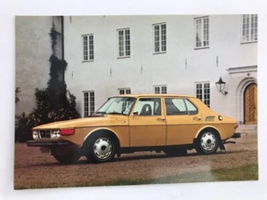 Vintage 1976 Saab 99 GL4 Postkarte - Bild 1 von 2