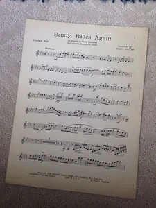 Benny Rides Again - Bild 1 von 1