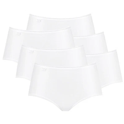 Sloggi Dama Slip Midi, Paquete De 6 - 24/7 Microfibra, Sólido - Imagen 1 de 4