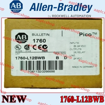 1760-L12BWB Ser B New NEW PLC Pico 12 Point DC Controller 1760 L12BWB US - Image 1 of 4