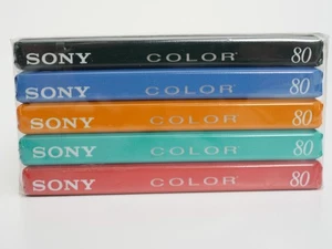 Sony Color Minidiscs - 5 Stück - je 80 Minuten - VERSIEGELT - Bild 1 von 6