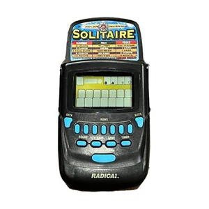 Radica Big Screen Solitaire Handheld Electronic Game Tested Works! - Picture 1 of 12
