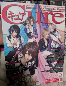 Cure November 2022 Vol.110 Japanese Visual Kei Rock Music Magazine Rock Bands - Foto 1 di 4