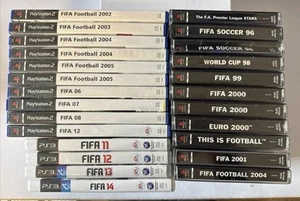 ⚽FIFA Spielepaket PS1 PS2 PS3 - 25x Retro Football Classics, CIB - Fast Free P&P - Bild 1 von 24