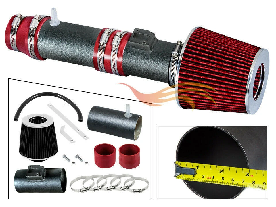 Kit de admisión de aire XYZ RW ROJO + filtro para 09-13 Pilot/Ridgeline y 07-13 Odyssey/MDX Foto 1 de 1