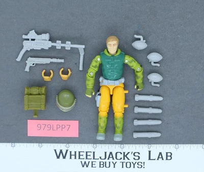 Capt. Grid-Iron V1 100% Completo 1990 G.I. Figura de acción vintage de Joe Hasbro Foto 1 de 2