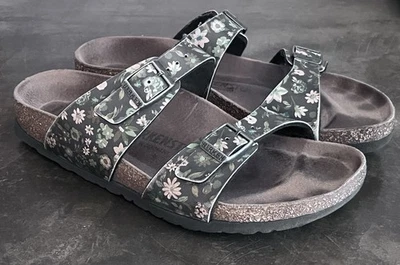Flor verde azulado oscuro Birkenstock Sydney talla 39 Foto 1 de 4