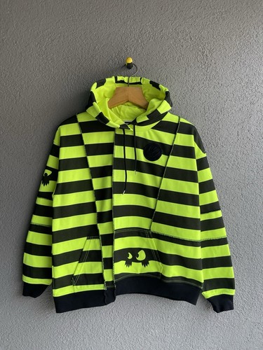 Alexander McQueen rara felpa con cappuccio uomo multicolore taglia M