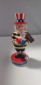 Kurt S. Adler Hershey's Chocolate Happy 4th Of July Figur & Etikett. 1998 - Bild 1 von 7