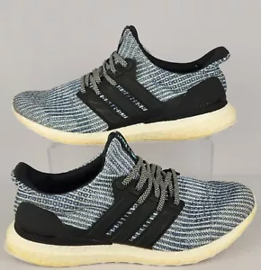 Adidas Parley X Ultra Boost 4.0 Men's Shoes Size 11 White Carbon Blue - Picture 1 of 12
