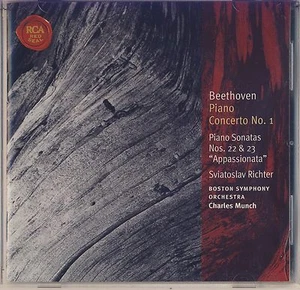 Beethoven - Richter, Munch, Boston SO: Piano Concerto No. 1 (RCA) Very Good - Picture 1 of 2
