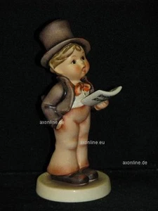 Goebel Hummel 131 "Kammersänger", street singer, Junge mit Notenblatt, Sänger - Bild 1 von 1