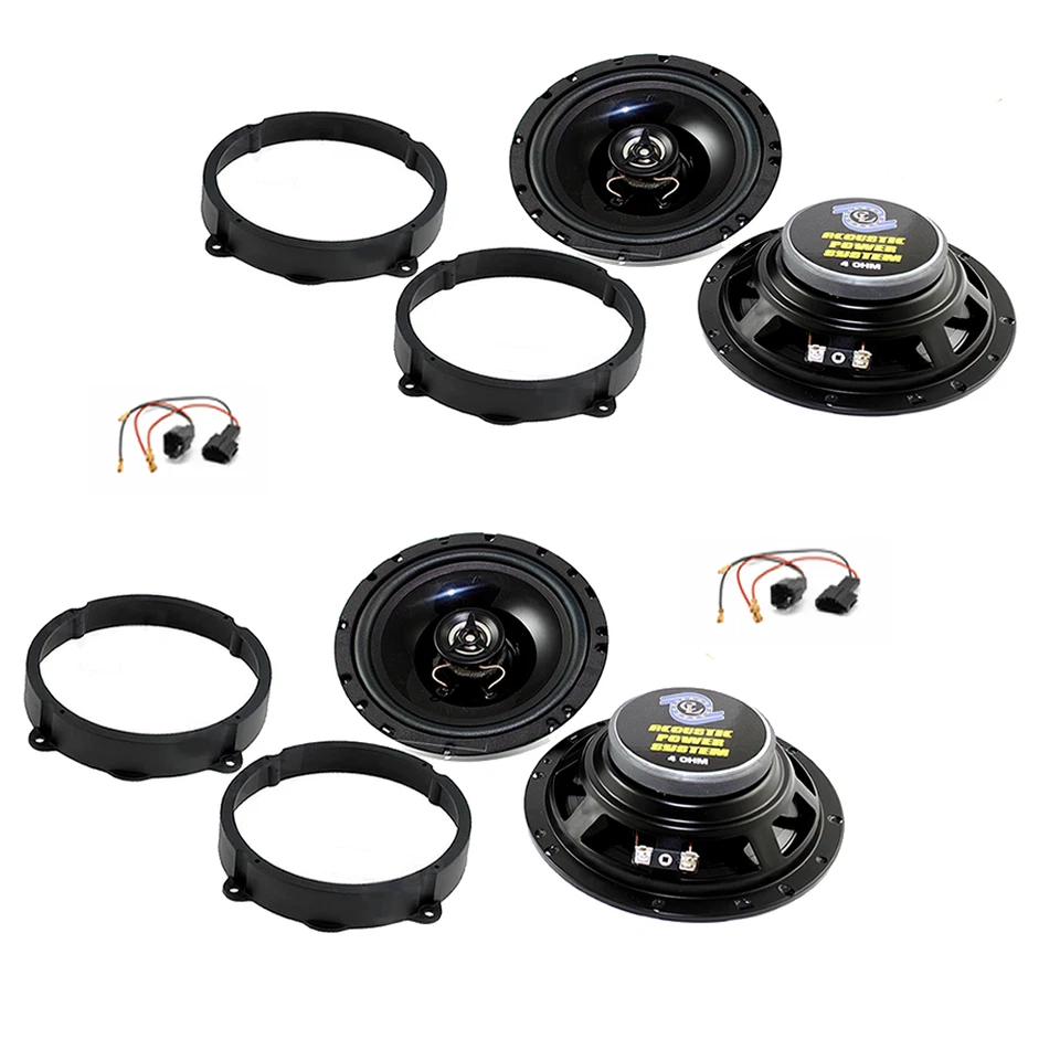 KIT 4 altoparlanti casse per ALFA ROMEO 159 con adattatori e supporti - Image 1 of 1