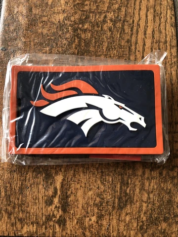 NFL Denver Broncos Soft Luggage ID Bag Tag /Gym bag / Golf bag Cover