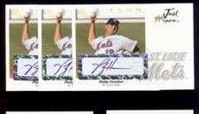 PHILIP HUMBER 2005 New York / St. Lucie Mets Certified AUTOGRAPH Baseball RC