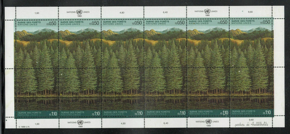 UN 1988 Geneva **/ MNH - Save the Forest - Image 1 of 1