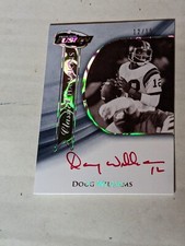 DOUG WILLIAMS - 2009 Press Pass - Fusion Superbowl - Auto - Autograph - 12/15 - 