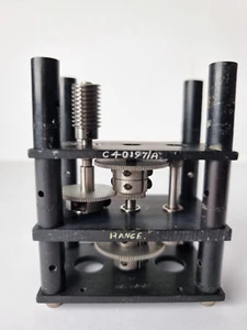 Vintage Ex-MOD Military Precision Gear Assembly Range Adjustment Unit Part - Picture 1 of 19