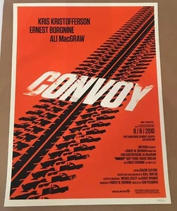 Olly Moss Convoy Poster Screen Print Alamo Mondo Numbered Movie - Picture 1 of 5