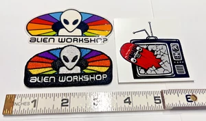 ALIEN WORKSHOP SPECTRUM PATCH AND STICKERS - LIMITED EDITION- 1 PATCH 2 STICKERS - Picture 1 of 2