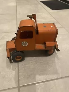 Vintage 1950s Doepke Toys 22" Unit Mobile Crane Truck Construction Toy Read - Bild 1 von 11