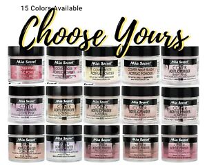 Mia Secret - Nail Acrylic Powder Cover 1oz - Choose From 15 Colors