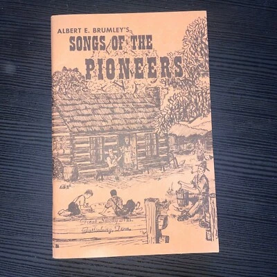Canções dos Pioneiros Albert E. Brumley Missouri Folk piano letras de música década de 1970 - Imagem 1 de 4