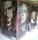 U2 Rattle & Hum ORIGINAL theater floor display. Rare collectors item! 6ft x 4ft