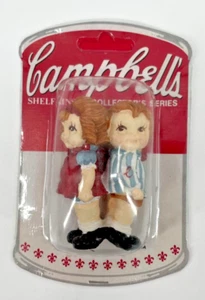 Campbell's Shelfkins Collector's Series 1990 Souper Kids Standing Kid Couple - Picture 1 of 6
