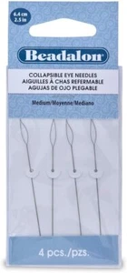 Aghi per occhi pieghevoli, 2,5 pollici (6,4 cm) medi 4 pz perline di perline, strumento artistico e artigianale - Foto 1 di 2