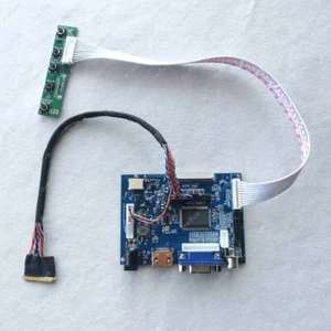 Per 1366*768 LVDS 40 pin 1 ch 6 bit schermo laptop kit scheda controller HDMI + VGA + AV - Foto 1 di 3