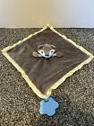 Nuby Fox Baby Grey Soft Plush Toy Teether Comforter Silky Edge Blankie Soother