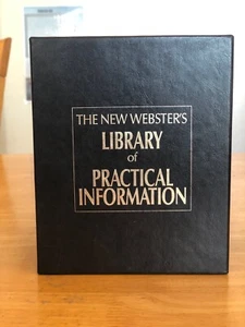 The New Webster's Library of Practical Information (Hardcover+UNDAMAGED Case!!) - Bild 1 von 3