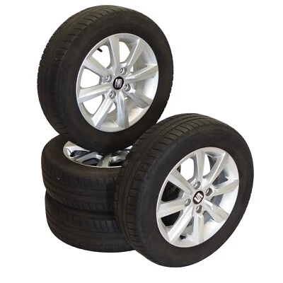 Sommerräder Alufelgen 5Jx14 ET35 Seat Mii Sommerreifen Fulda 175/65R14 82T - Bild 1 von 4