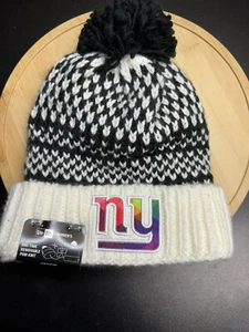 New Era Crucial Catch New York Giants NY On-Field Women’s Beanie/Cap NWT - Picture 1 of 7