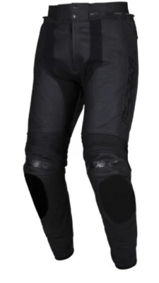 Modeka Minos Stiefelhose Leder Motorrad Hose schwarz  - Bild 1 von 2