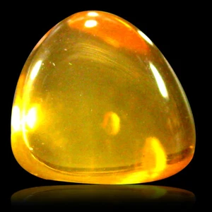 Ópalo fuego naranja naranja amarillento de 2,01 quilates en forma cabujón (9 x 8 mm) naranja amarillento - Imagen 1 de 1