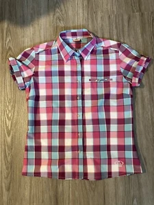 Wanderhemd Damen, Hemd Outdoor Damen, Maul, kariert, Größe 42 - Bild 1 von 4