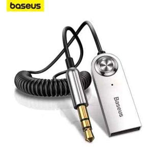 Baseus Bluetooth 5.0 Empfänger Adapter 3.5mm Jack Auto AUX AudioStereo Händefrei - Bild 1 von 7