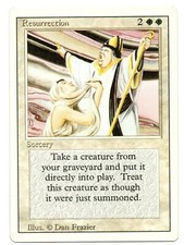 Resurrection-revised edition 1994 magic the gathering mtg