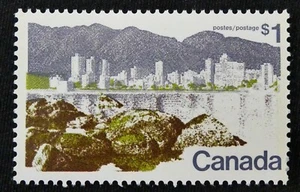 *Kengo* Canada Stamp #599 $1 High Value MNH @347 - Imagen 1 de 1